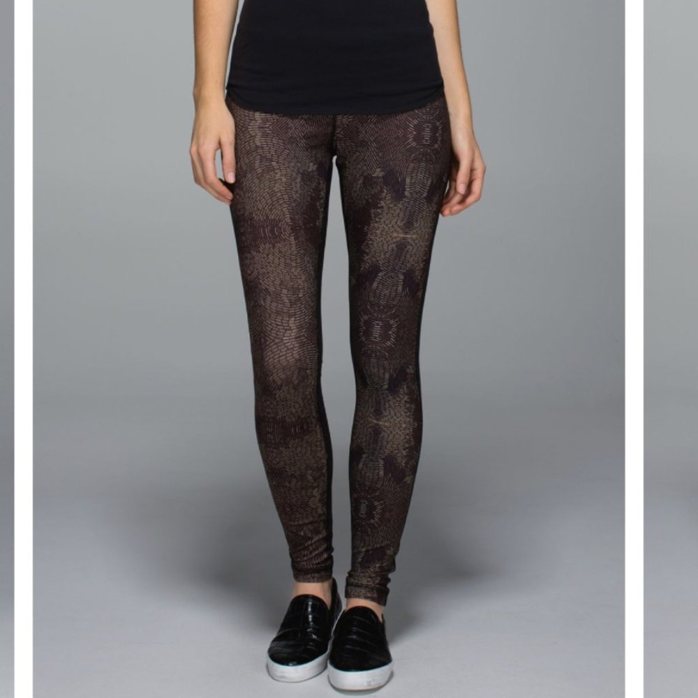 Lululemon Wunder Under Pant Golden Goddess - Picture 4 of 10